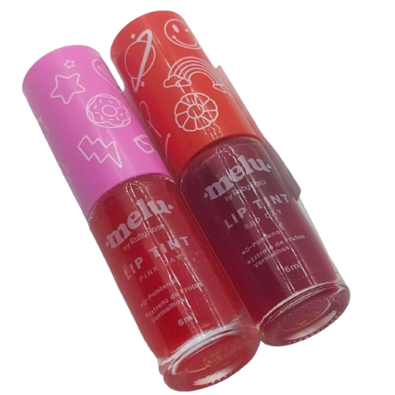 Lip Tint Melu Longa Duração Cores Pigmentadas Boca Hidratada