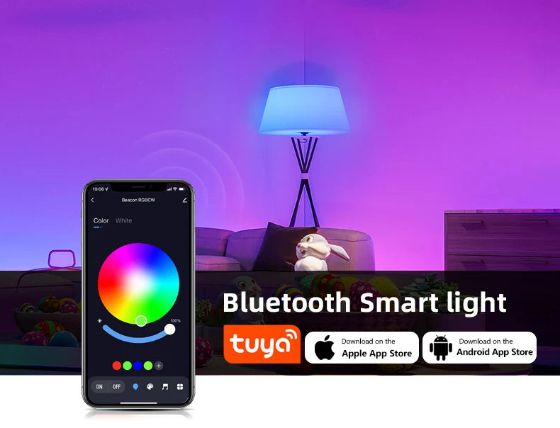 Lâmpado inteligente Bluetooth