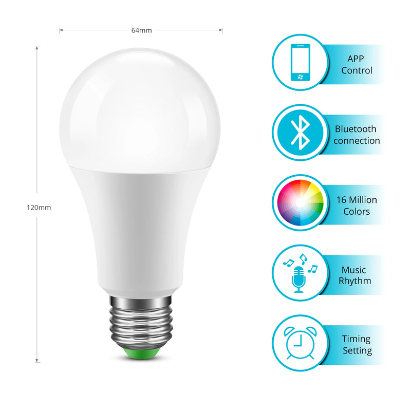 Lâmpado inteligente Bluetooth